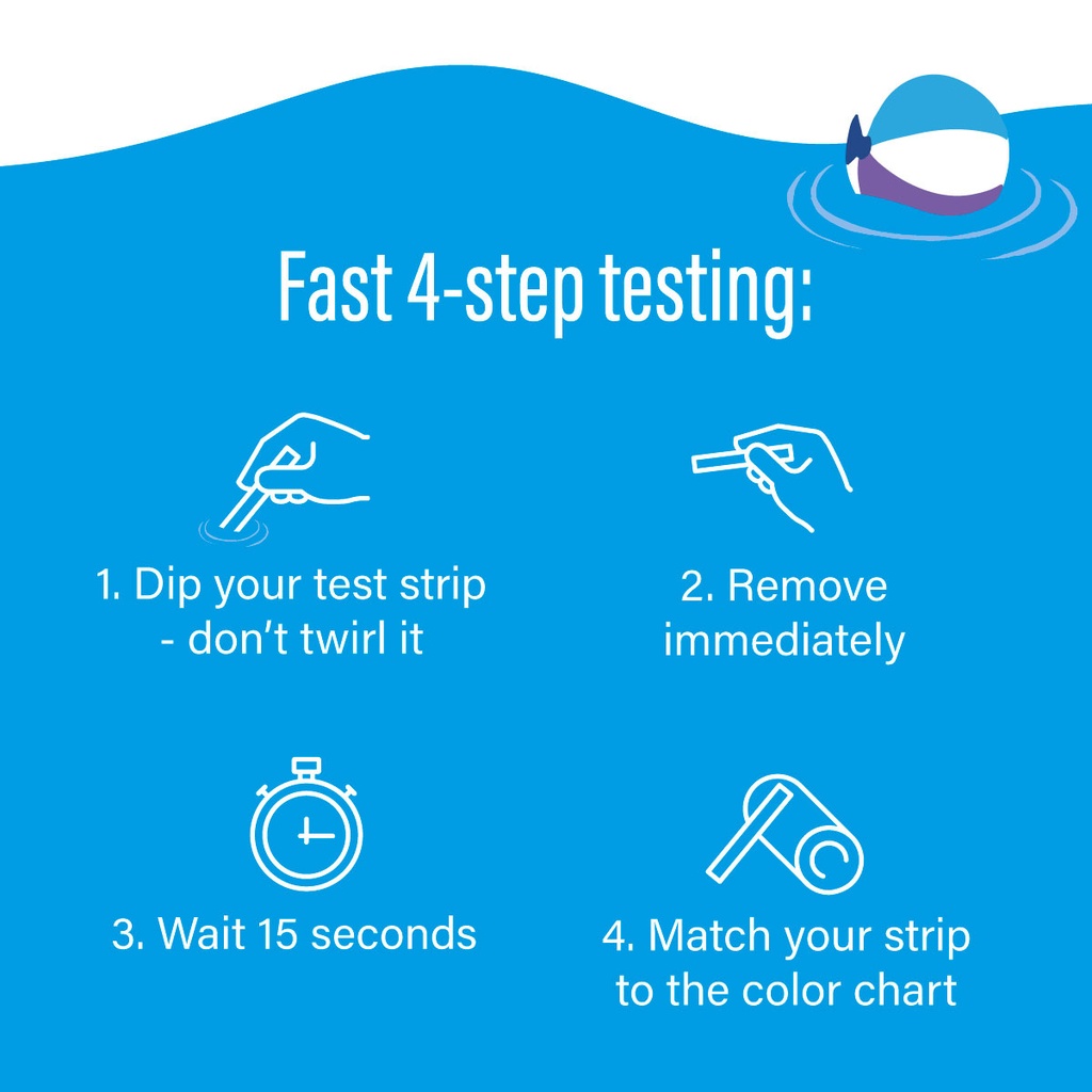 Poolife 6-Way Test Strips