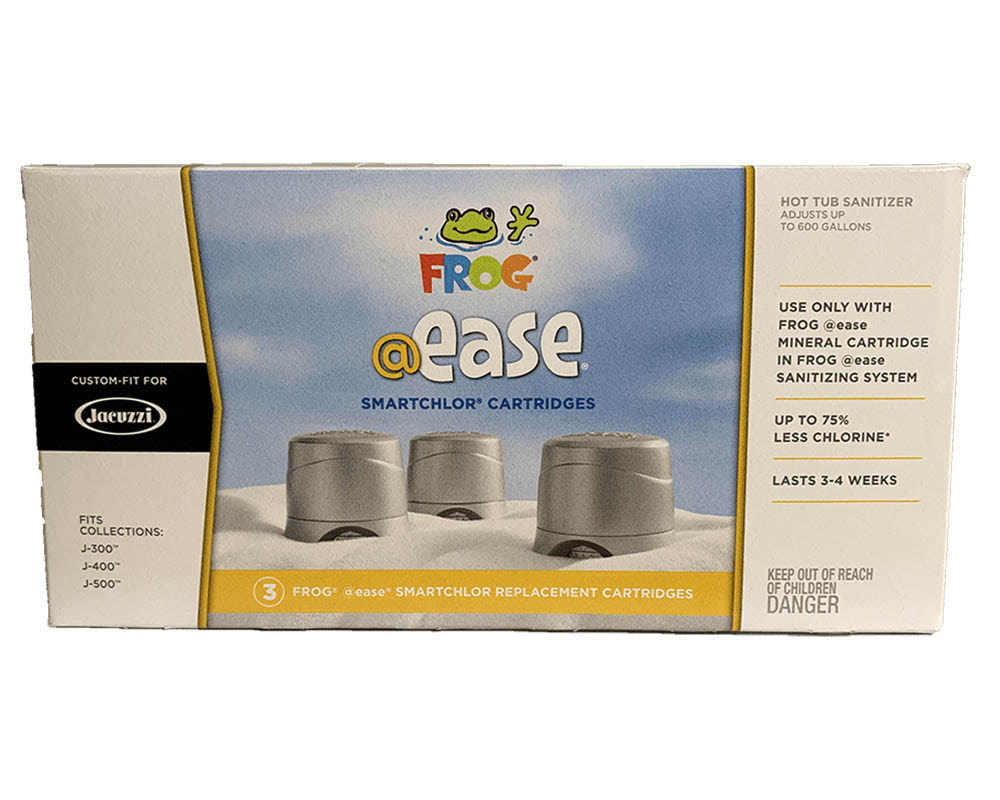 Frog @Ease SmartChlor Jacuzzi Hot Tub 3 Pack Replacement Cartridges