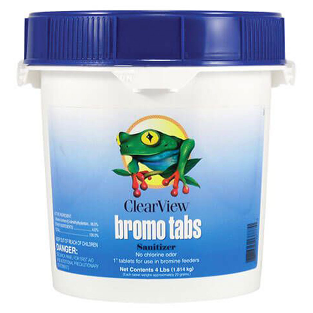 Clear View Bromine Tabs 1"