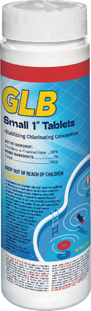 GLB Chlorine Tabs 1"